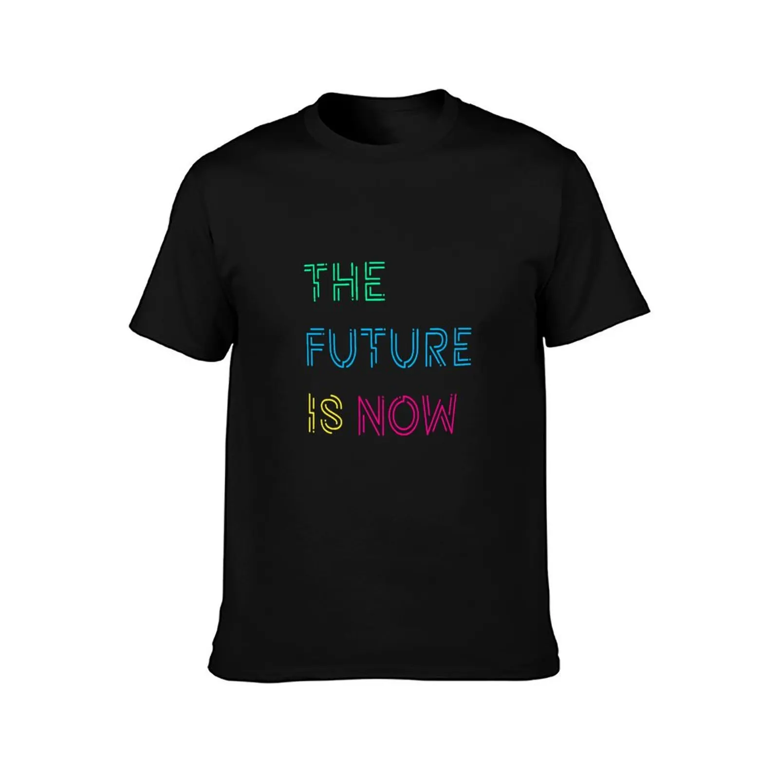 The future is now T-Shirt Blouse Louboutins Aesthetic clothing mens t shirt graphic