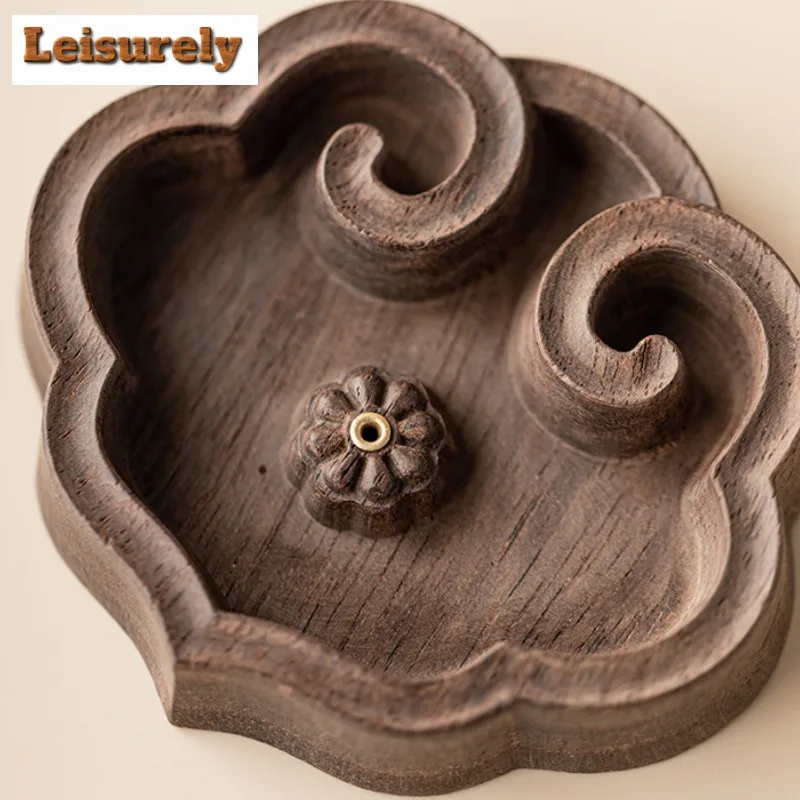 خشب الصندل روي حامل البخور ضباب التدخين البواخر البخور الشعلات المعطرة الشموع العطرية مبخرة الشاي الحرفية