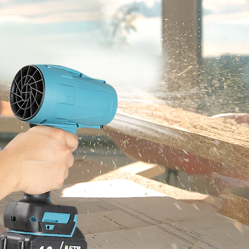 Imagem -05 - Babeq 1500w Ventilador de Jato Elétrico Turbo Ventiladores de ar 200 m s Violento Secador de Carro Portátil Ferramenta de Sopro de Folhas de Poeira para Makita 18v Bateria