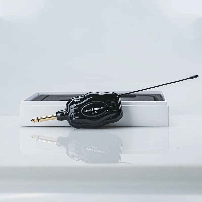 Wireless Guitar Pickup Transmitter, TP-5 Audio Transmission System for Instruments, Wireless Audio Sender Receiver