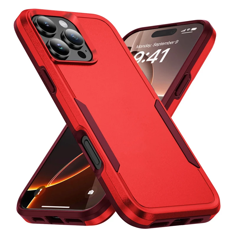Rüstung Heavy Duty Drop Protector Fall Für iPhone 17 16 15 14 13 12 11 Pro Max Matte Telefon Fällen für iPhone 15 14 16 Plus Abdeckung – Detail 17