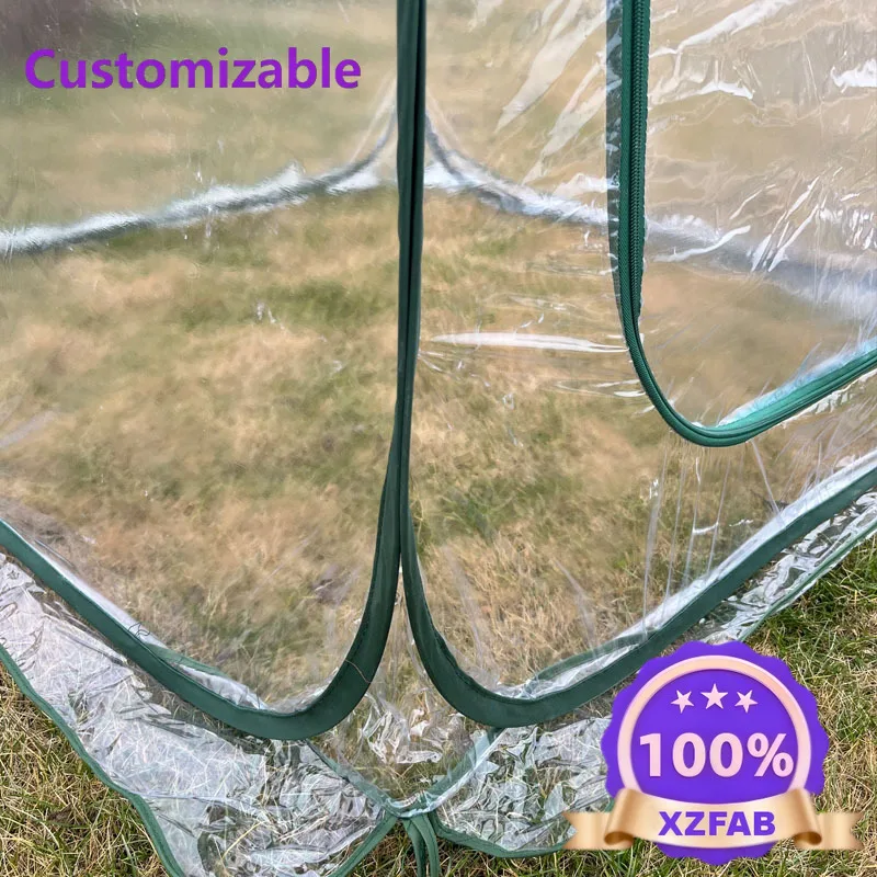 Factory Direct 2026 PVC foldable transparent greenhouse greenhouse mini flower room garden cover