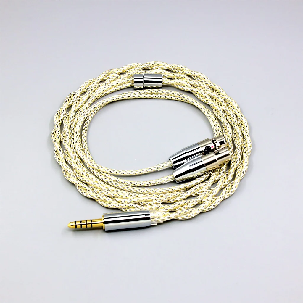 

TypeS 23AWG Litz Shielding Silver OCC Earphone Cable For Audeze LCD-3 LCD-2 LCD-X LCD-XC LCD-4z LCD-MX4 8928