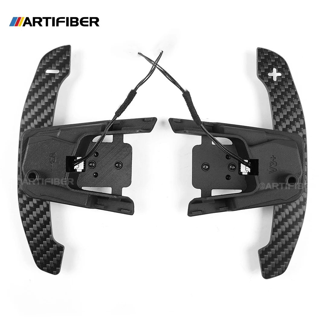 

100% Carbon Fiber Magnetic Paddle Shifters for Golf MK7 MK7.5 Golf R Scirocco Quick Shift Enhanced Driving Experience