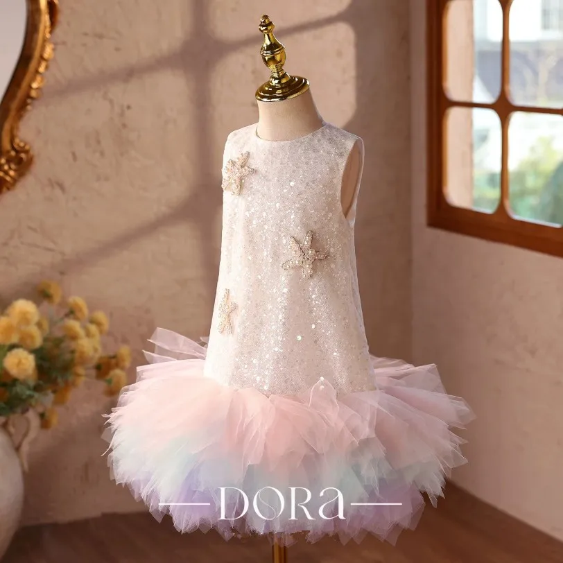 Neues Hochzeitskleid, Brautkleid, Kleid für Klavierauftritt, Geburtstagsfeier-Kleider für Mädchen A5078, Großhandel für Abendkleider für Mädchen – Detail 4