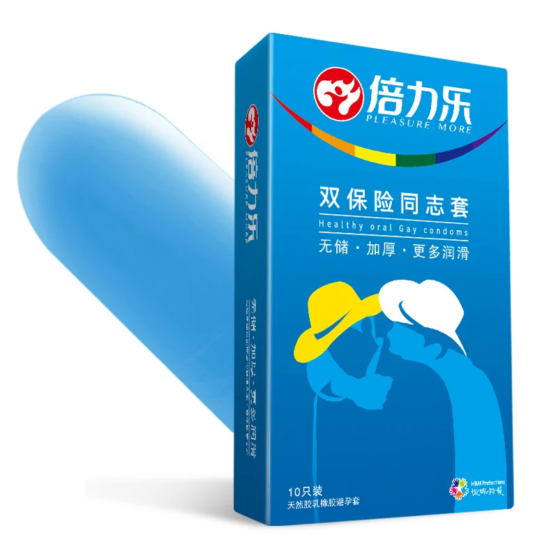 10Pcs Condoms Sex Toys for Couople Adult Health Oral Gay Penis Sleeve Condom Anal Sex 0.68mm Thick Condoms Dick Sex Supplies