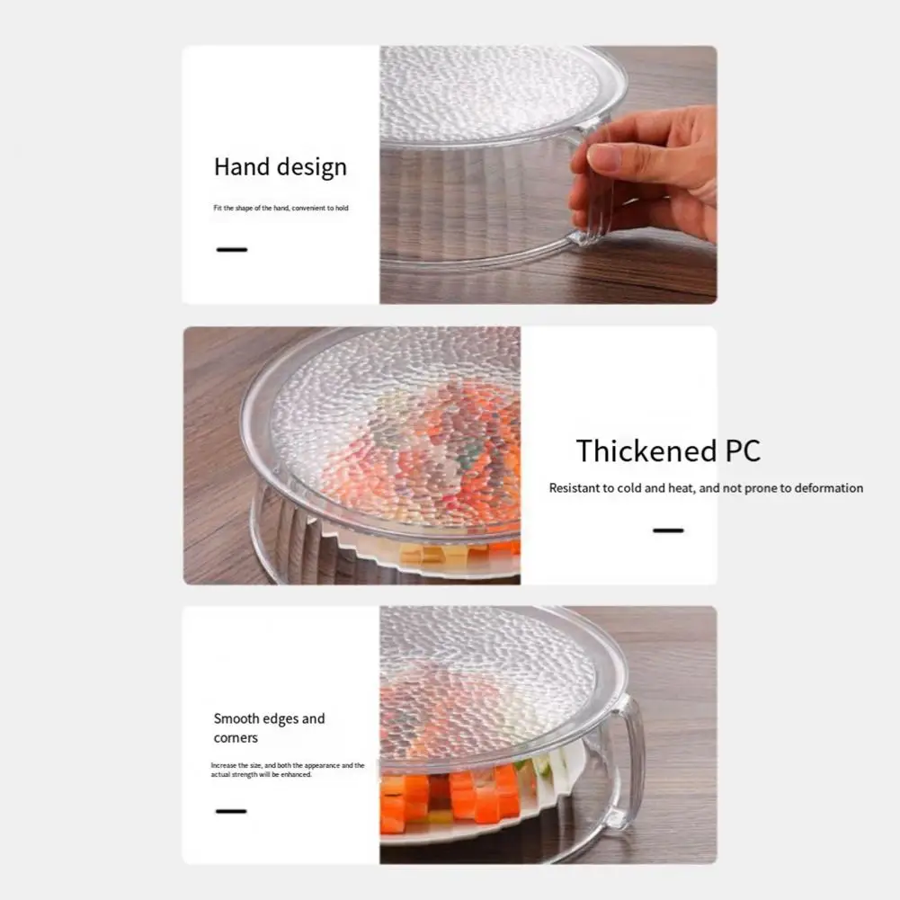 

Крышка вытяжки для микроволновой печи с защитой от брызг Крышка для микроволновой печи без прозрачной крышки для микроволновой печи для защиты от комаров