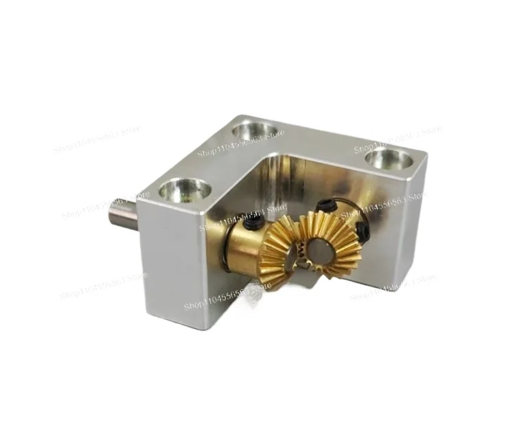 ตัวแปลงเกียร์แบบเบเวล 90 องศา อัตราทด 1:1, แกนเข้า-ออกขนาด 4 มม. ตัวลดความเร็วแบบละเอียดขนาดเล็กสำหรับระบบส่งกำลัง