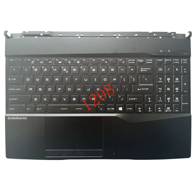 

For MSI GL65 GP65 MS-16U4 Upper Case Palmrest Cover Keyboard Colorful Backlit