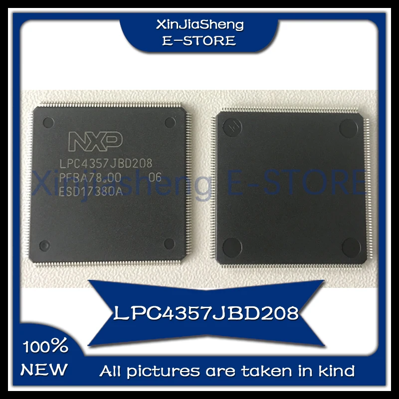 LPC4357JBD208 LQFP-208 LPC4357JBD208E 4357JBD208 LPC4357 New Original IC Chip In Stock LPC4357JBD208