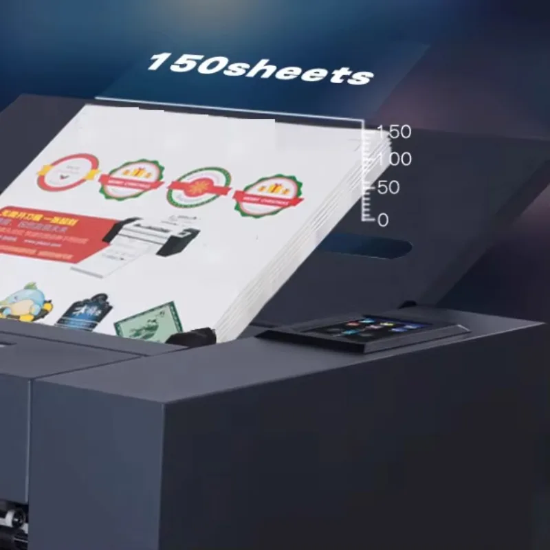 Dual Head Auto Feeding Sticker Cutting Plotter Cutting Machine Digital Label Printing and Die Cutting Machine for A4 Paper