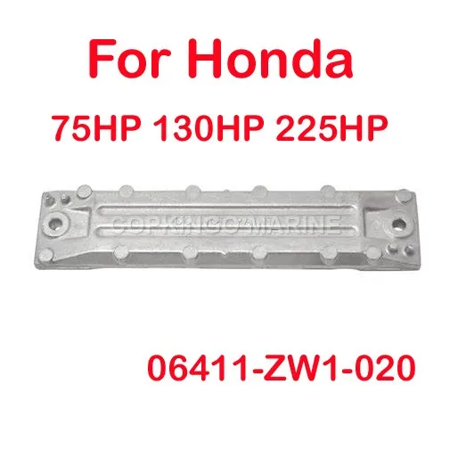 Boat Aluminium ANODES For New Honda 75hp 130hp 225hp Outboard machine 06411-ZW1-020