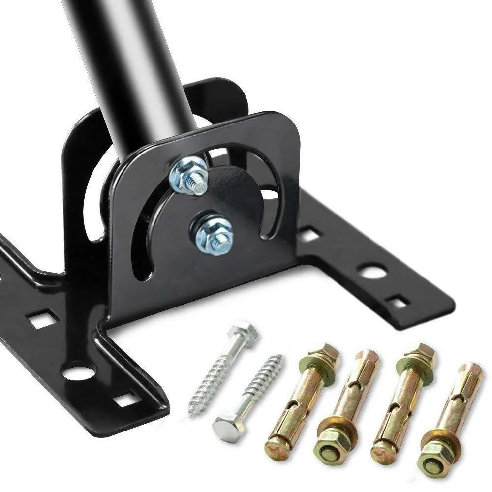 Adjustable Outdoor TV Antenna J Pole Mount Base Tripod Aerial Bracket - view 4