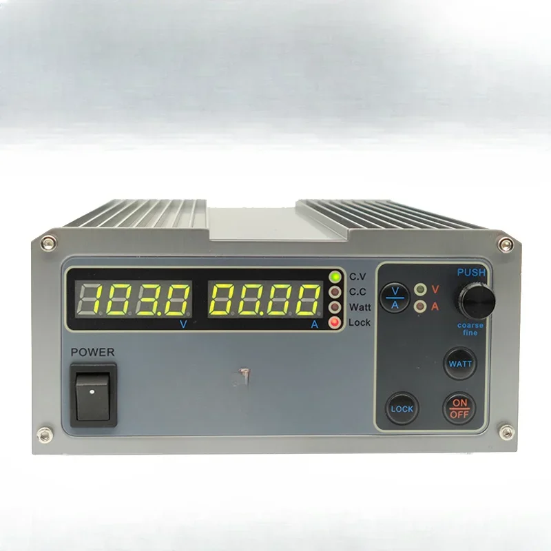 Portable DC power supply numerical control adjustable 100V 10A high