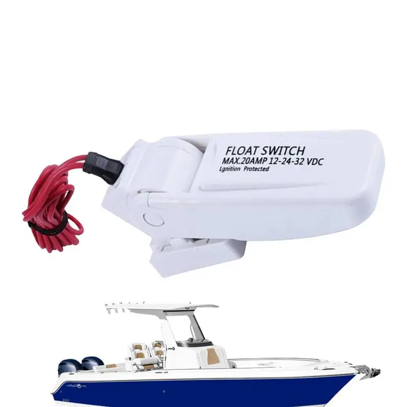 Automatic Boat Bilge Pump Float Button 12V Bottom Pump Float Button Automatic Float Button Bilge Pump Button High-Efficiency