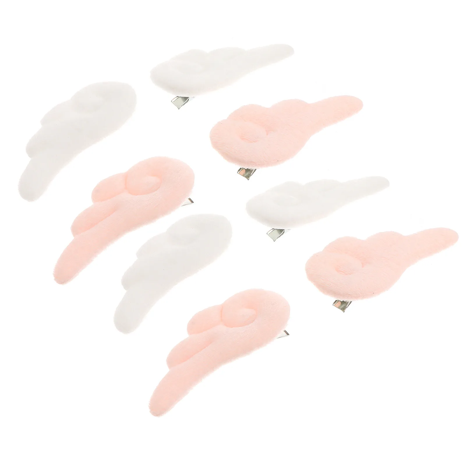 

4Pairs Hair Clips Skin Friendly Baby Hairpin Girls Hair Accessory Lovely Children Barrette Party Festival Decoration