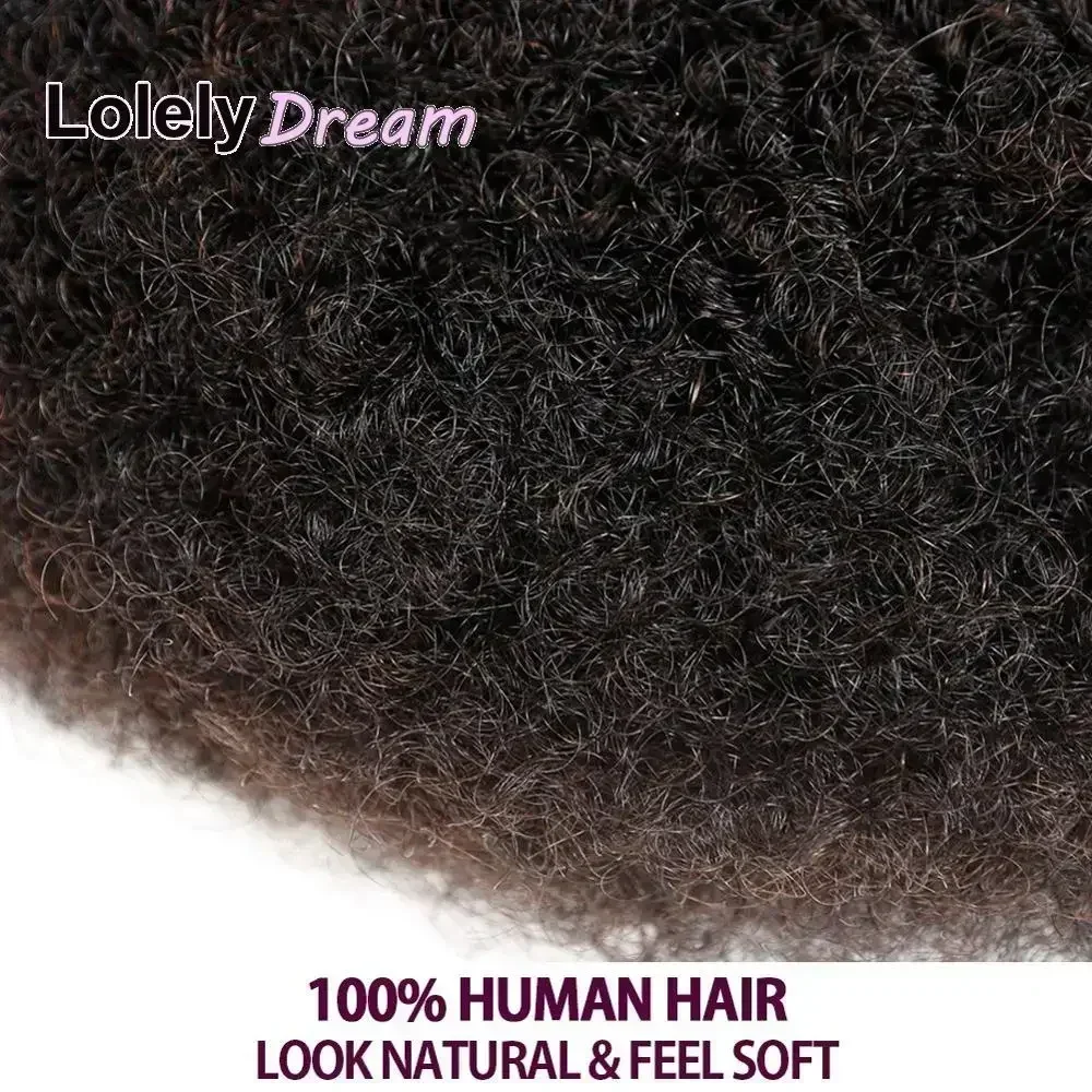 Premium Grade 4C Afro Kinky Bulk Human Hair