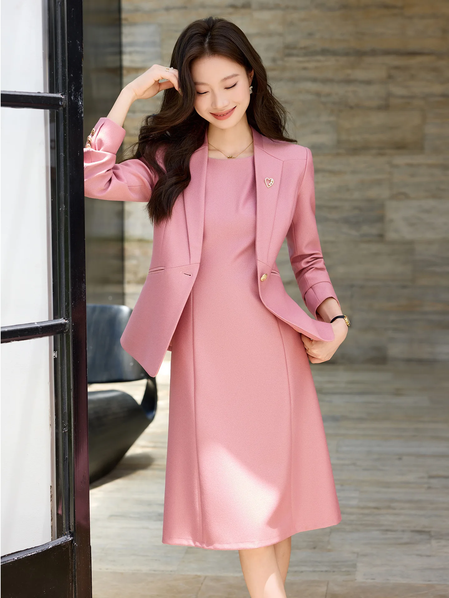 Formal Women Business Suits wi - Women Formal Wear Stitching 评论和价格
