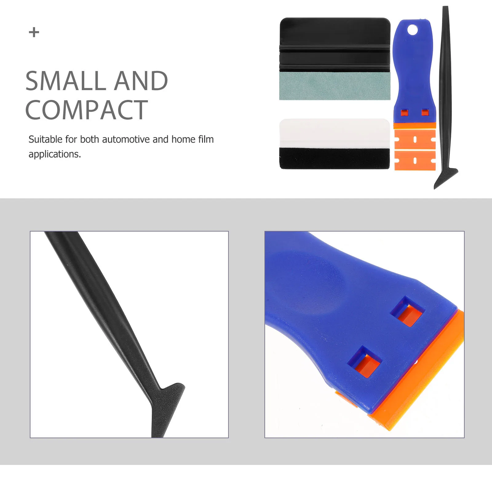 مجموعة واحدة من أدوات تغليف السيارة وأدوات تركيب ورق الحائط لتغيير لون السيارات والديكور المنزلي #2