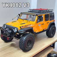 YK4082 V3 Professional RC Remote Control Car 1/8 Climbing Car Four-Wheel Drive Differential Lock Shift Off-Road Vehicle YK4082