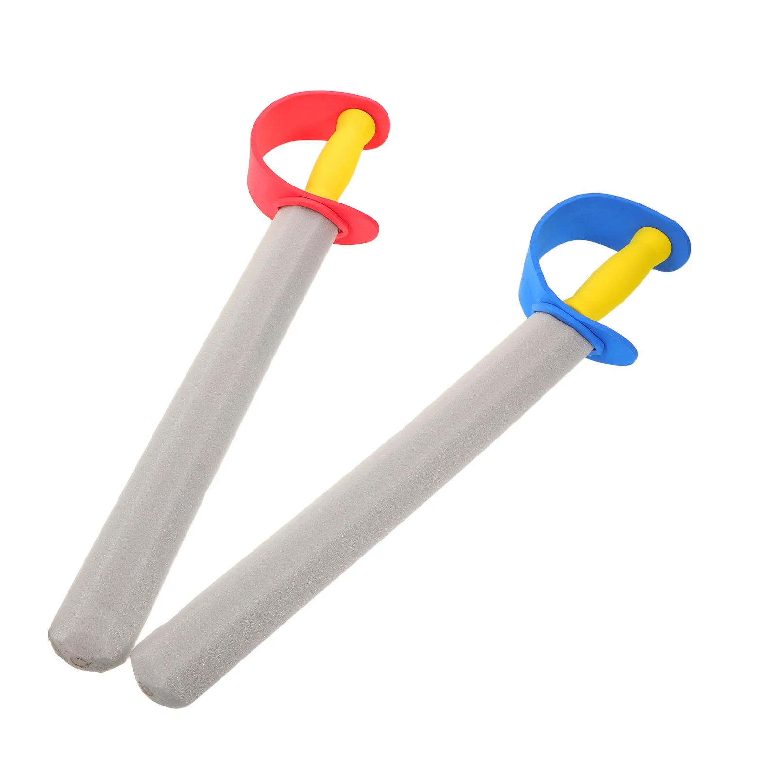Accessoires d'épée en mousse pour enfants, 2 pièces, 54Cm, épées d'entraînement de Style médiéval aux couleurs vives pour cadeaux de fête, spectacles sur scène