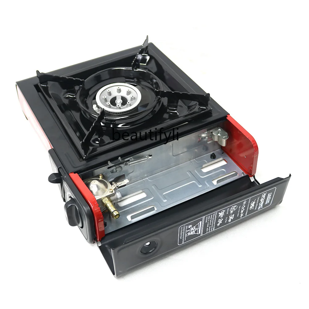 Estufa de gas portátil al aire libre de doble propósito del camión de gas del coche del horno de casete