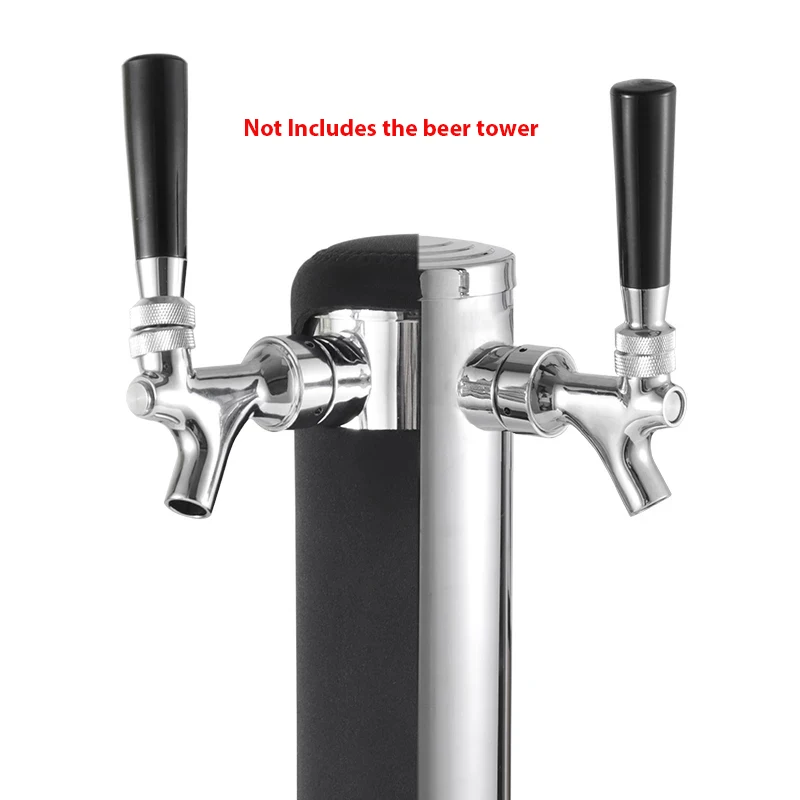 Beer Keg Tower Insulator,Neoprene Keg Tower Cover For 3\'\' Kegerator Column ,End the Foam and Ensure Ice-Cold Pours