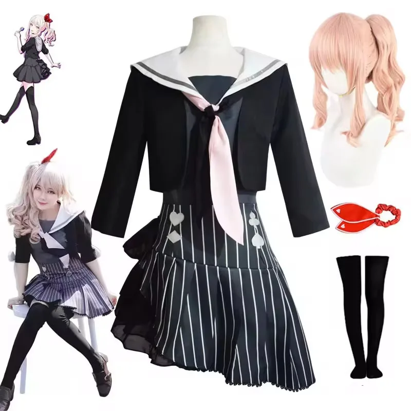 Akiyama Mizuki Anime Cosplay Kostüm Projekt Sekai bunte Bühne Amia Cosplay Perücke Halloween Karneval Party Outfit für Frauen