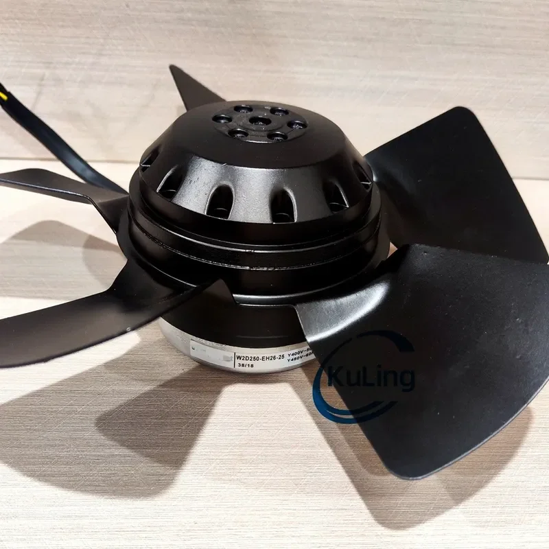 Original Imported German Fan for W2D250-EH26-25 and W2D250-EH26-23 Models 400V 460V