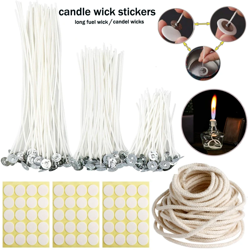 

Candle Wick Stickers Adhesive Heat Resistance Foam Double-sided Tape for Wax Fixed Base Holder Stand Candle Making Supplie