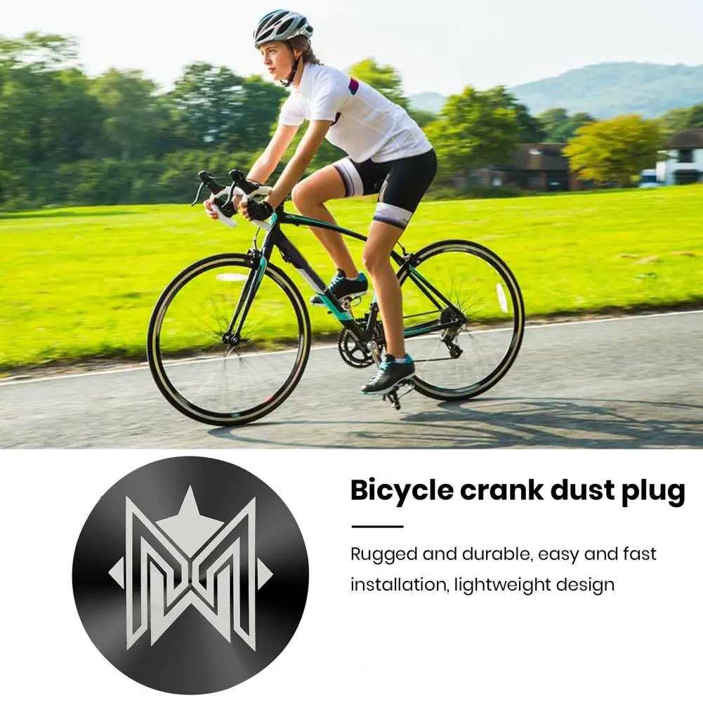 Dust Cover  Useful with Rubber Ring Easy to Install  Road Bike Crank Dustproof Plug Bike Accessories