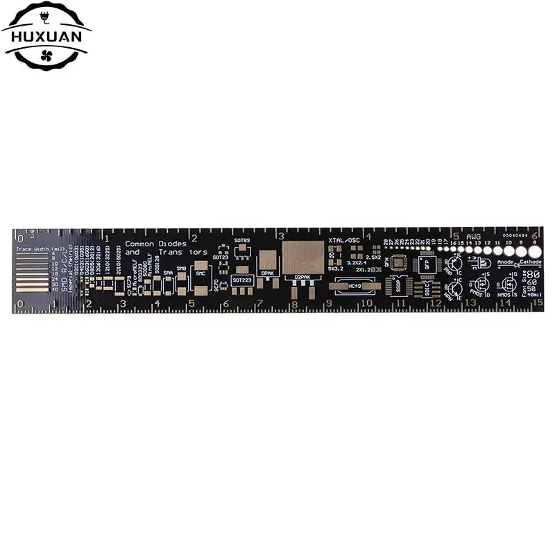 PCB Ruler For Electronic Engineers For Geeks Makers For Arduino Fans PCB Reference Ruler PCB Packaging Units
