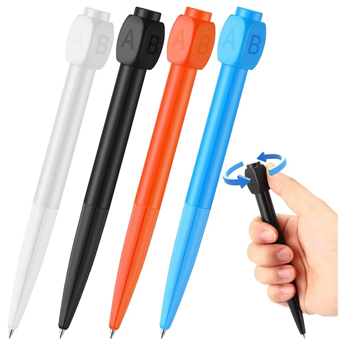 

C D Rotation Reducer Ballpoint Pens Gadget Stress Relief Pen