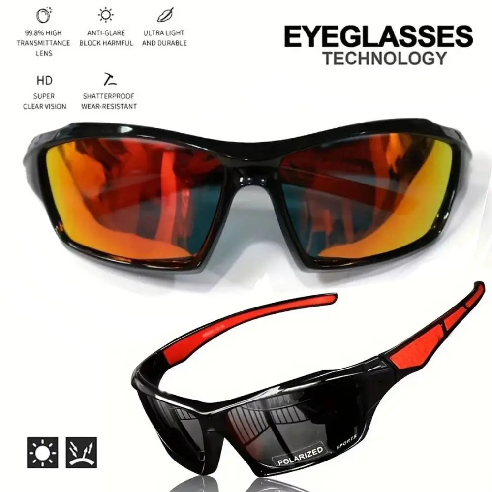 

Fashion Sports Sunglasses Polarized UV Protection Personalized Glasses Round Frame Metal UV400 Eyewear Motorcycle Glasses