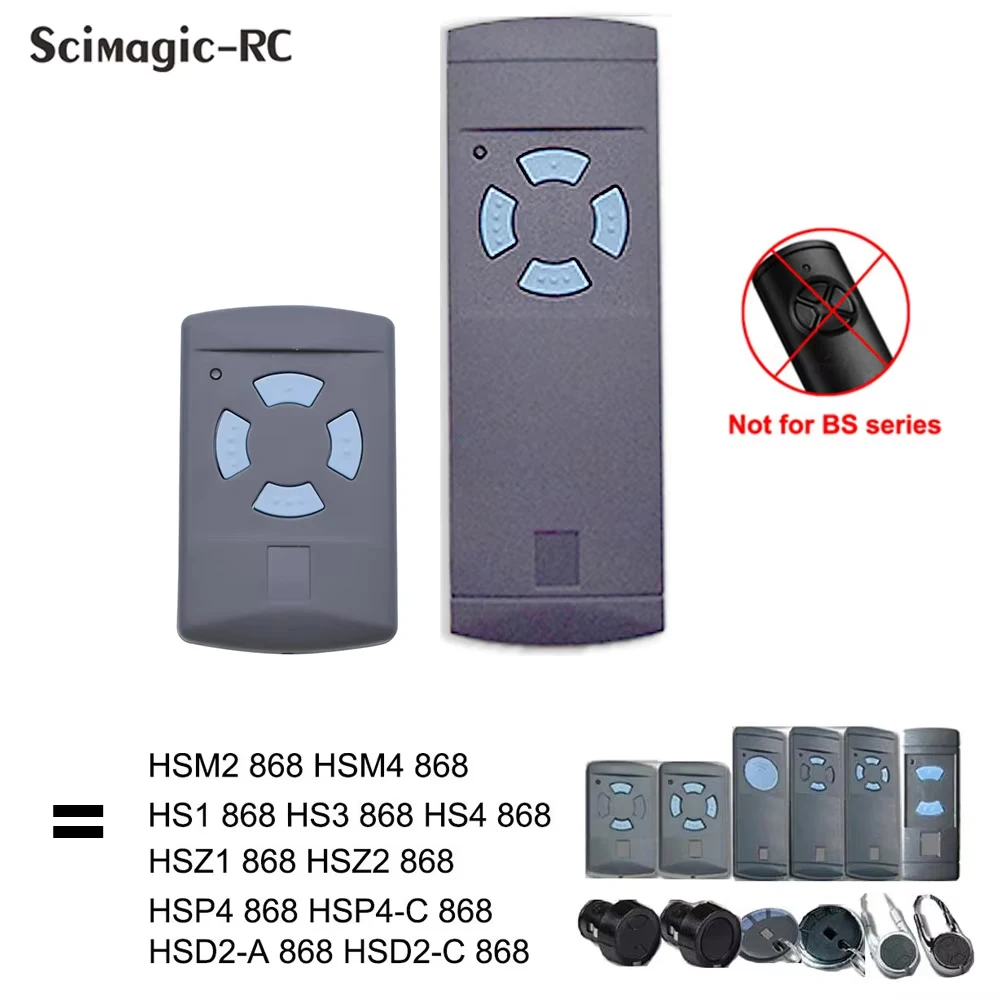 HSM4 868mhz Replacement garage door remote control 868.35MHz Gate Control Command Factory wholesale