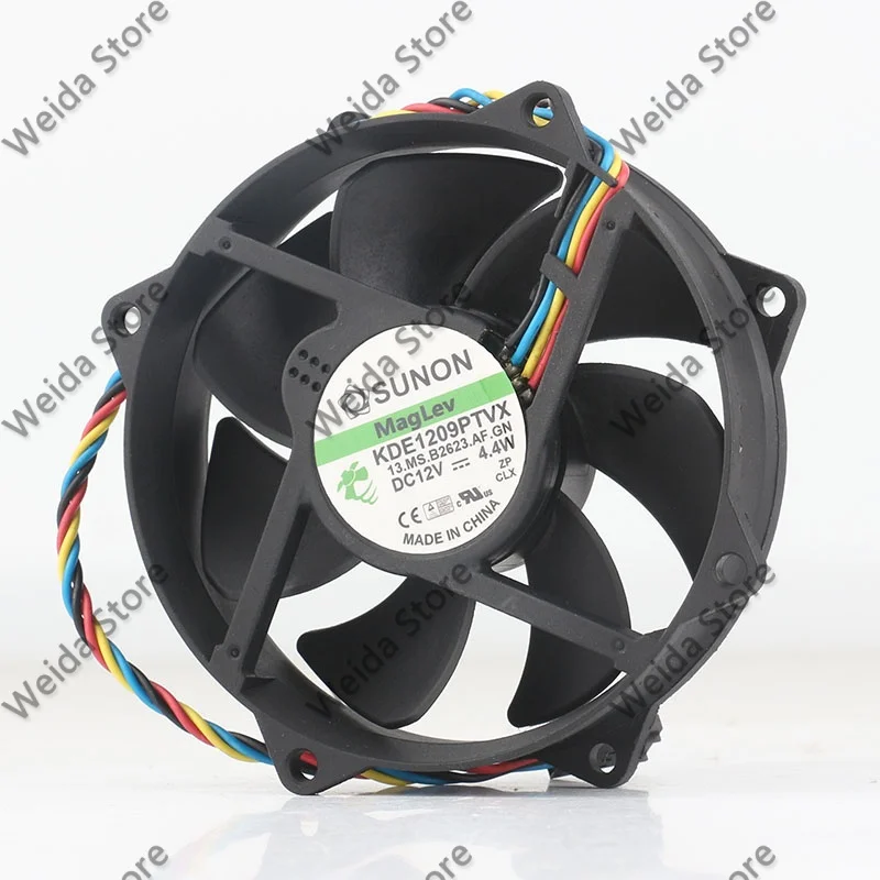 Sunon DC 12V 4.4W 9025 magnetic bearing circular inverter KDE1209PTVX 13.MS.B2623.AF.GN cooling fan 90X90X25MM 9CM