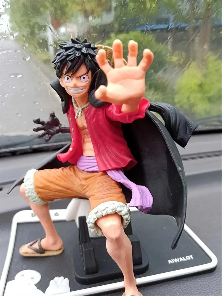 20cm One Piece Monkey D Luffy Figure Ghost Island Battle Suit Wano Country Koa Art King Anime Action Pvc Model Toys Kids Gift