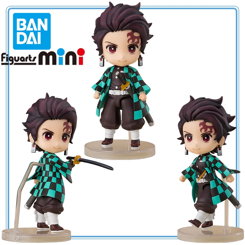 

BANDAI SPIRITS Original Kimetsu No Yaiba Kamado Tanjirou Figuarts Mini Kyojuro Rengoku's Sword Guard Ver. Action Figure