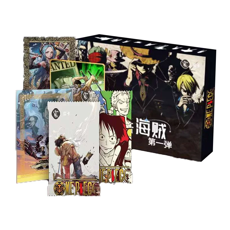 OULEKA JUNKA CHENKA Carte One Piece Collezione Anime Carte Mistery Box Gioco da tavolo Giocattoli Regali di compleanno per ragazzi e ragazze