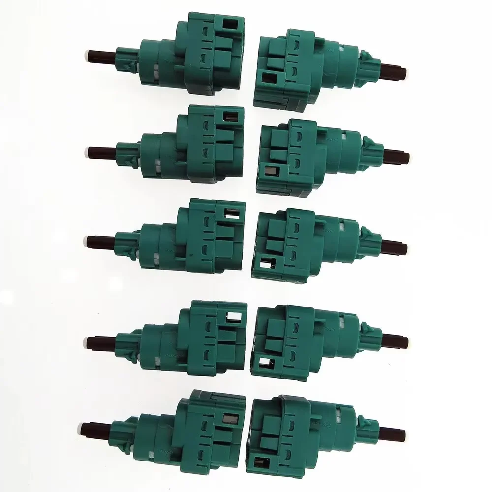 

1C0945511A 10Pcs brake light stop pedal switch 4PIN for golf MK4 Jetta Skoda Audi A3 TT 1C0 945 511A