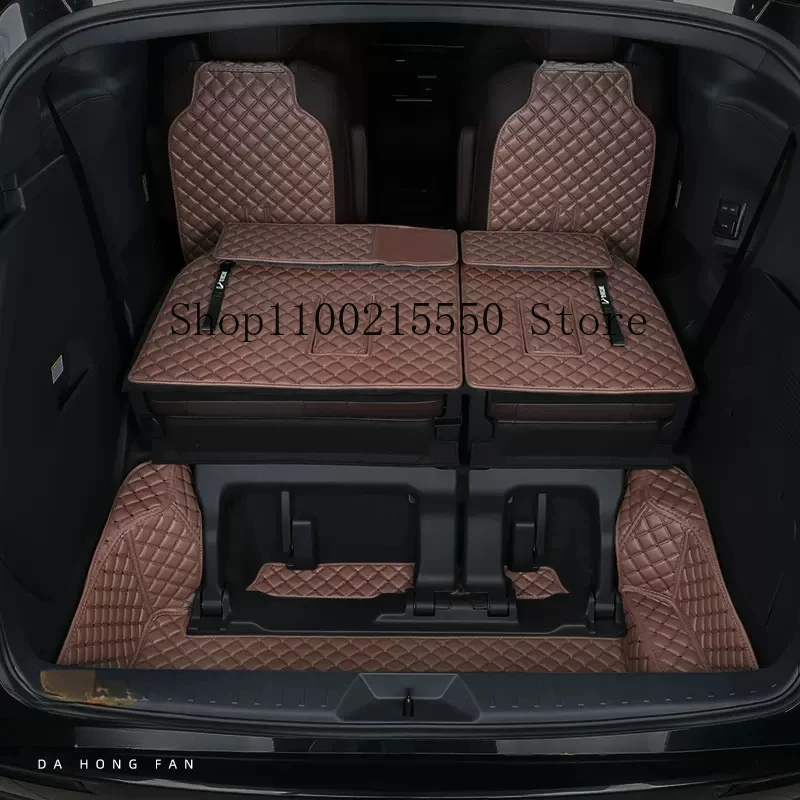 

Leather Car Trunk Mats For Toyota Sienna 2008 2021 2022 2023 Anti-Dirty Protector Tray Cargo Liner Accessories Styling