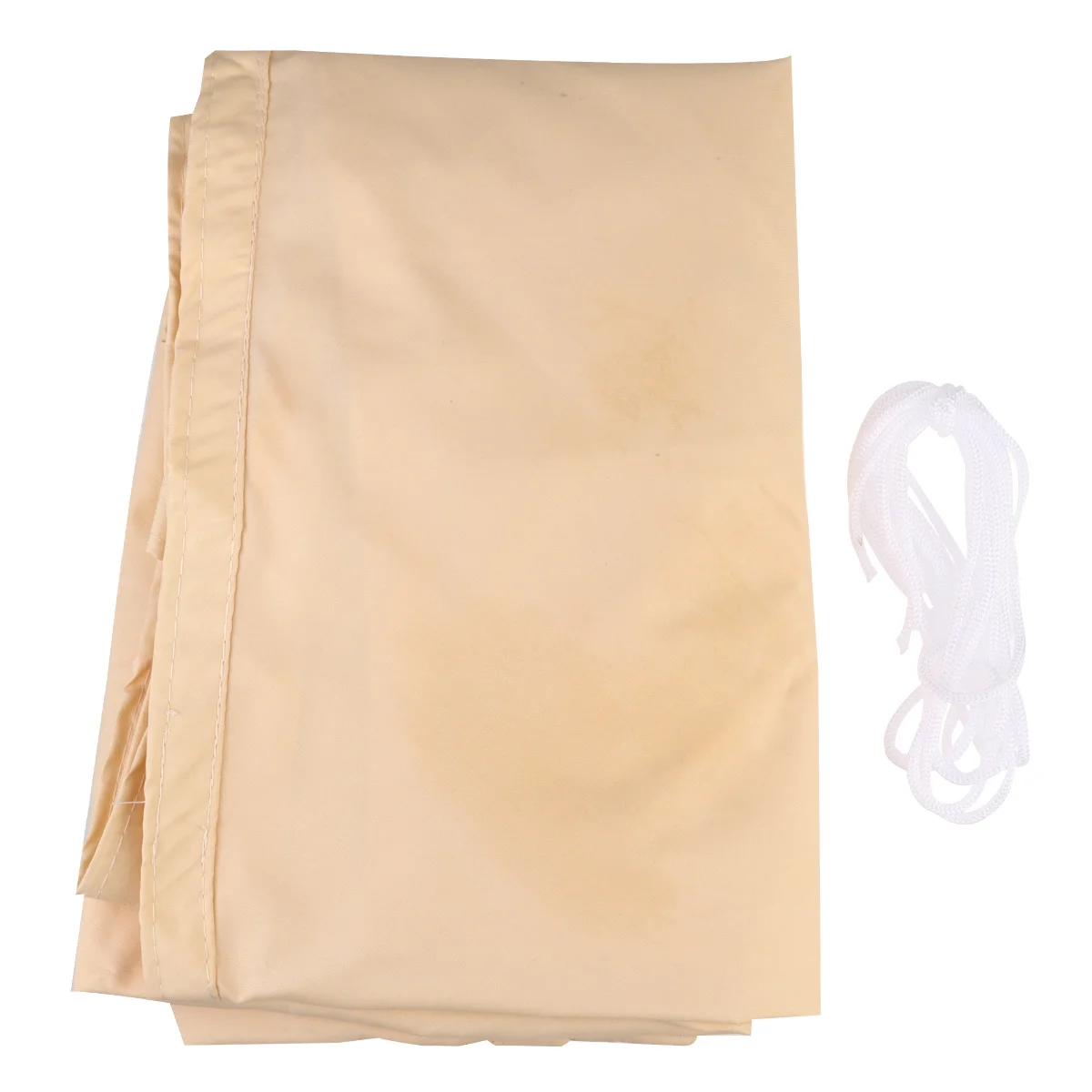 

Козырек от солнца 2,5x3 м, полиэстеровый навес, водонепроницаемый для патио, сада, бассейна, бежевый, прочный изогнутый дизайн