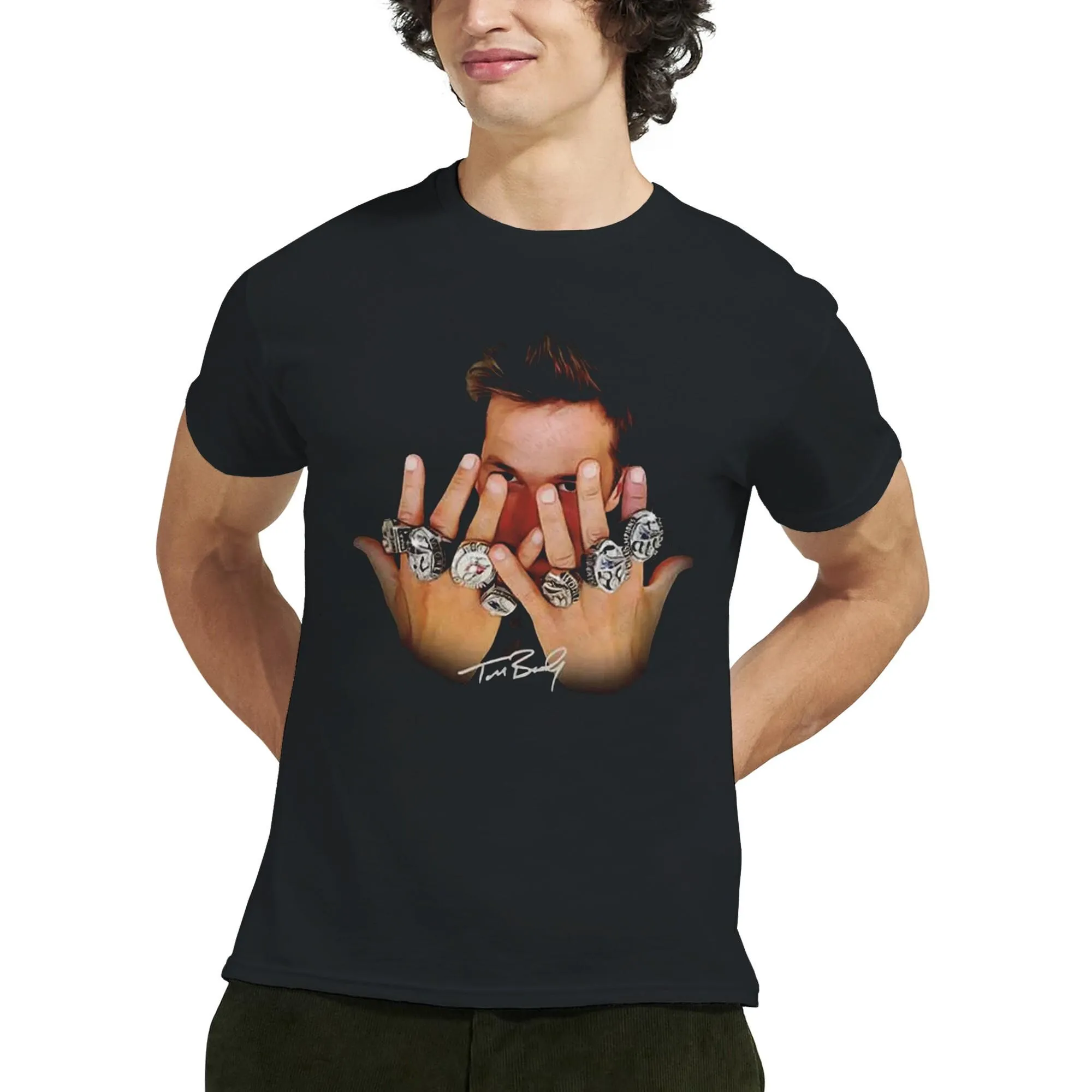 Tom Brady 7 Rings Shirt, Tom Brady Shirt, Tom Brady T-Shirt, Tom Brady GOAT Shirt