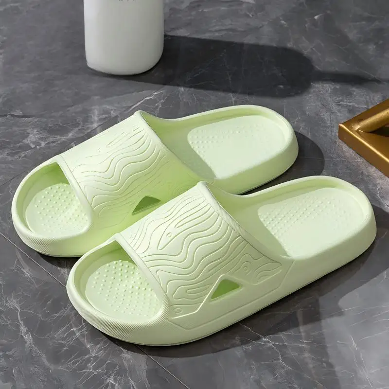 Women's Eva Sandals and Slippers for Men, New Summer Home Use for Couples, Thick-Soled Non-Slip Bathing and Bathroom Slippers for Women