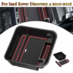 For Land Rover Discovery 4 2010-2016  Car Storage Box Armrest Container Box Organizer Central Auto Interior Accessories