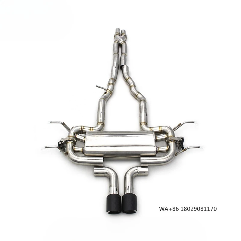 

Catback выхлоп для F-TYPE 3.0T 2017-2021 Выпускной клапан управления выхлопной системой из нержавеющей стали Escape