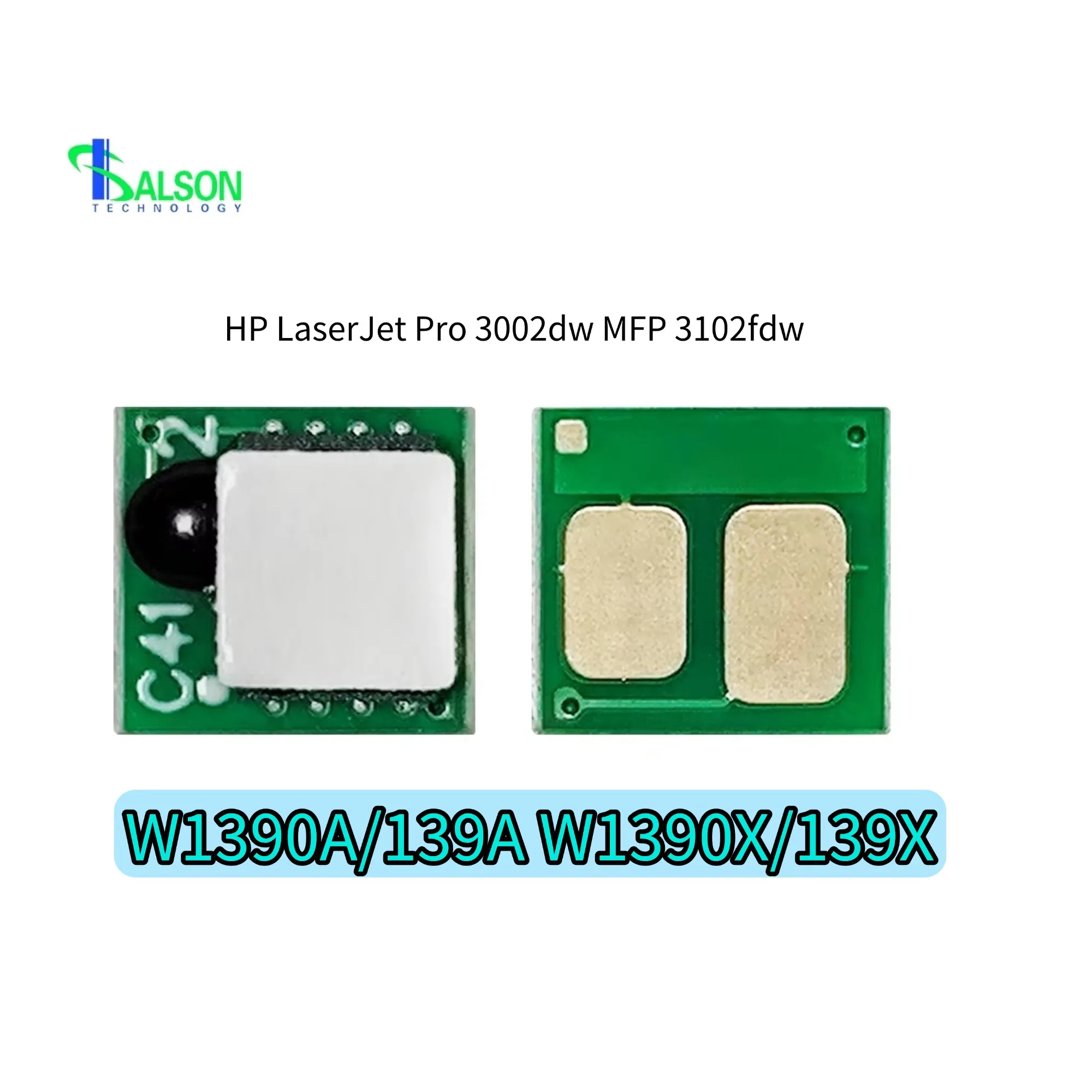 Chip de Cartucho W1390A W1390X 139A 139X, Chip de Reinicio de Tóner Compatible para HP LaserJet Pro 3002dw, Chip de Tambor MFP 3102fdw, Copiadora