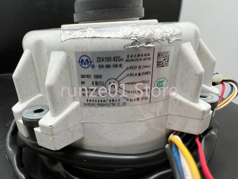 ZDK100-8ZGn original air conditioning brushless DC motor DR-380-100-8 380V