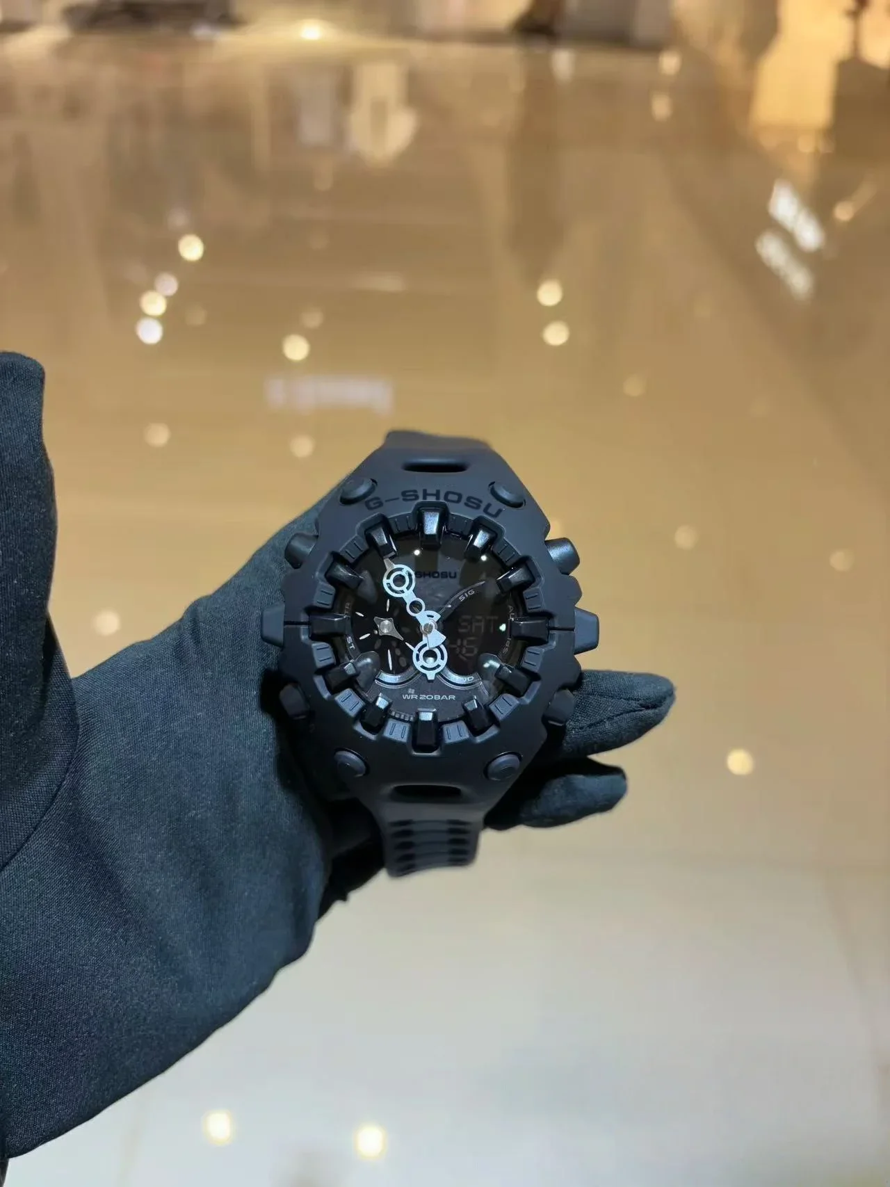 Магазин 9898, цифровые спортивные часы, унисекс, специальное издание, полнофункциональный светодиодный двойной дисплей, мировое время, большой циферблат G