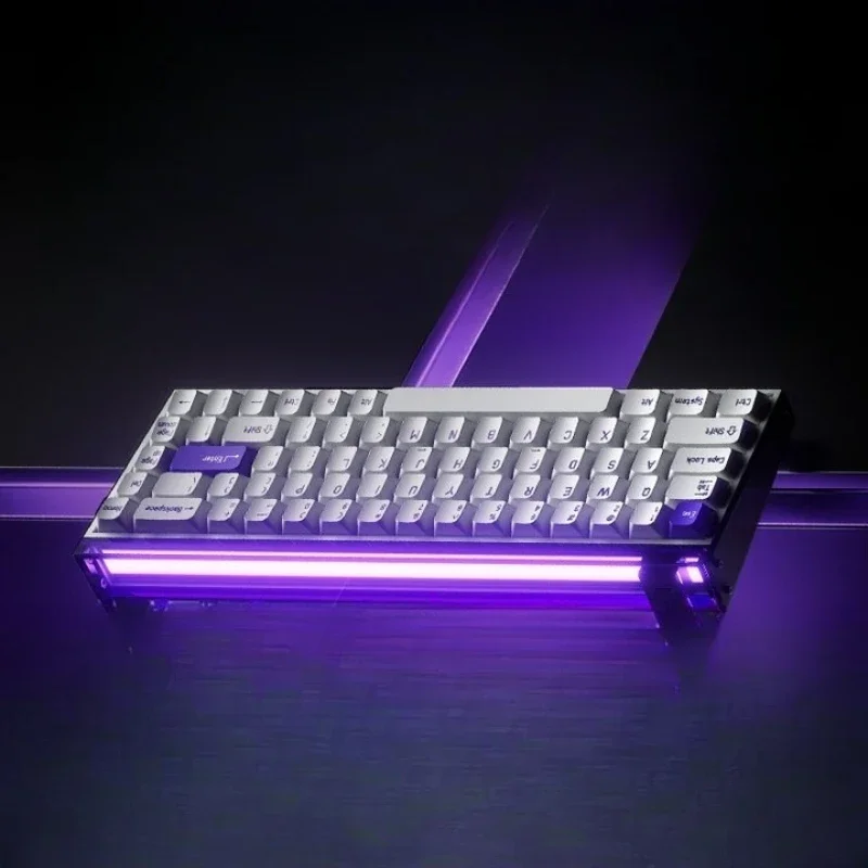 لوحة المفاتيح ذات المحور المغناطيسي TTC Magneto Purple Heart axis RT0.01 ميكانيكية مخصصة لألعاب الرياضات الإلكترونية